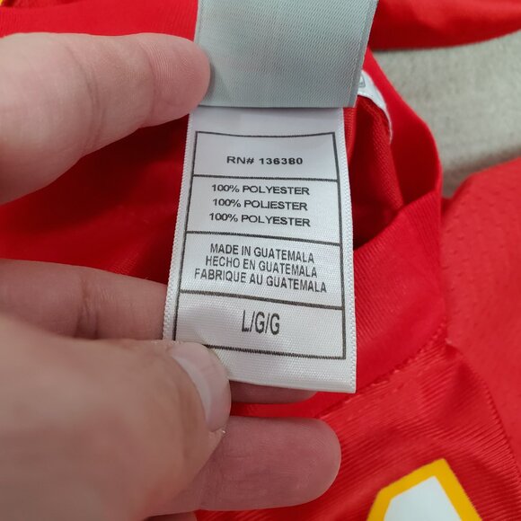 Kansas City Chiefs Jersey Mens Large Red Tyreek Hill NFL Pro Line Football * - Picture 12 of 12